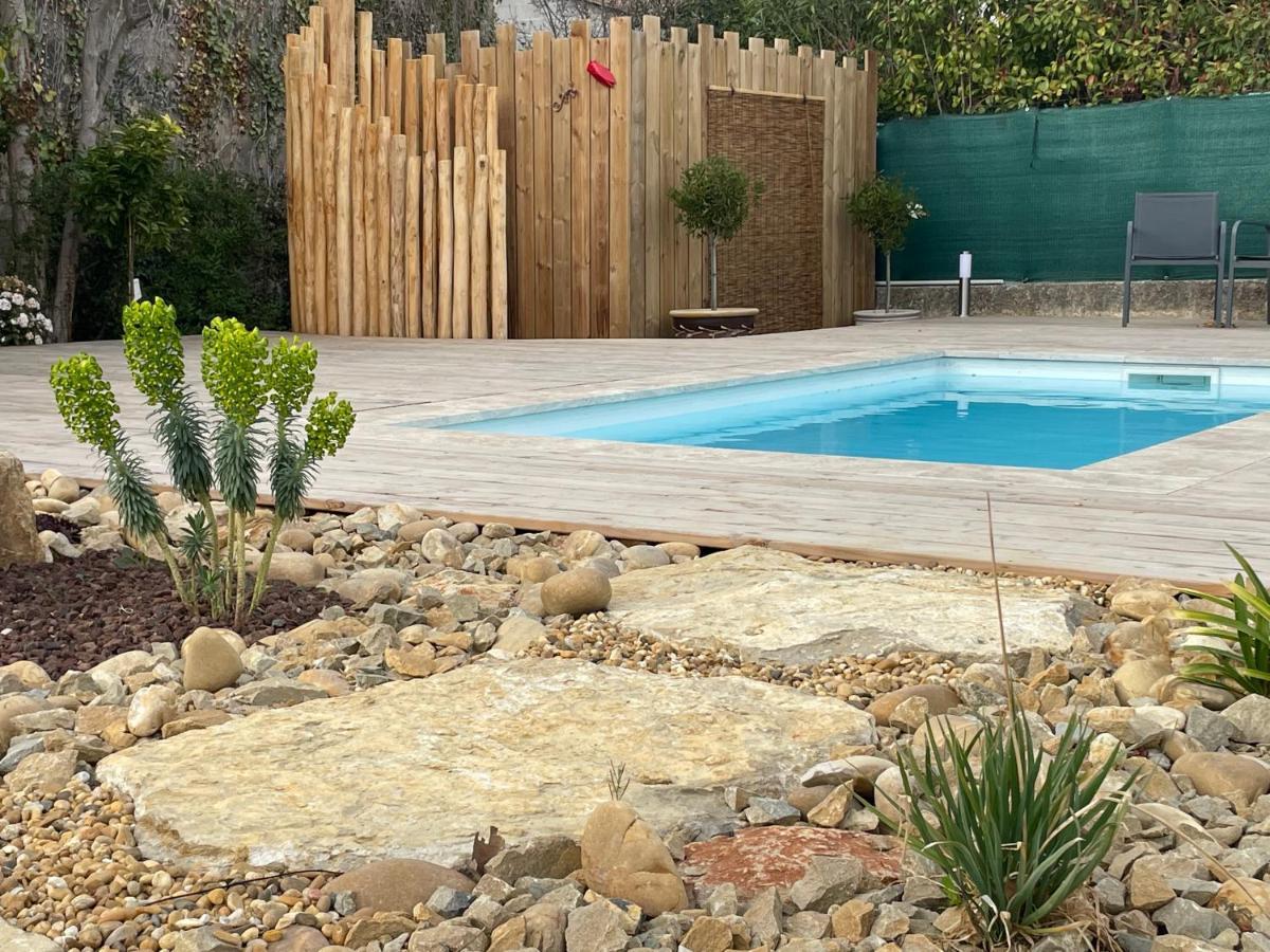 Mas Provencale Jardin Piscine Villa Saint-Cyr-sur-Mer Exterior photo
